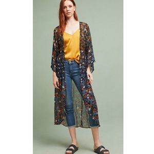 Anthropologie Kimono Long Robe